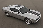 Обновленный Dodge Challenger SE Rally 2009 года ''заработал'' полосы на капот