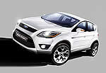 Ford Kuga: стильное новое дополнение модельного ряда Ford для 2008 года