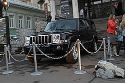 Новый Jeep Commander выходит в свет вместе с новой коллекцией Nina Donis