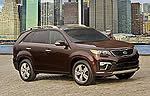 KIA Sorento 2011 года признан самым безопасным автомобилем в своем классе