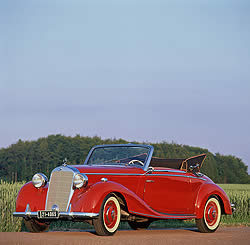 Mercedes-Benz 170 S Cabriolet A послевоенных лет