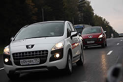 Осенний автопробег Peugeot