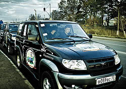 Автопробег ''Великий путь российской цивилизации'' на автомобилях UAZ финишировал во Владивостоке