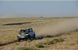 UAZ Sport Division на Шелковом пути оказалась лучшей российской командой на внедорожнике