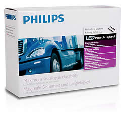 Новые светодиодные дневные ходовые огни Philips для коммерческого транспорта 