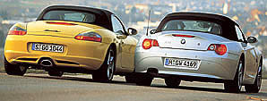 BMW Z4 3.0i SMG Porsche Boxster