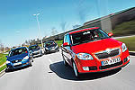 Skoda Fabia против Opel Corsa, Peugeot 207 и VW Polo