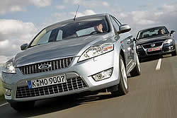 Ford Mondeo и VW Passat