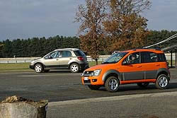 Fiat Sedici и Panda Cross