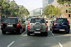 Honda CR-V, Kia Sportage, Suzuki Grand Vitara