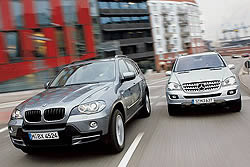 BMW X5 - Mercedes ML