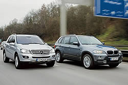 BMW X5 - Mercedes ML