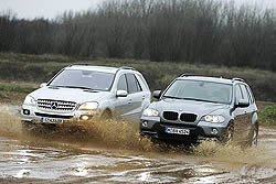 BMW X5 - Mercedes ML