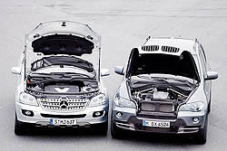 BMW X5 - Mercedes ML